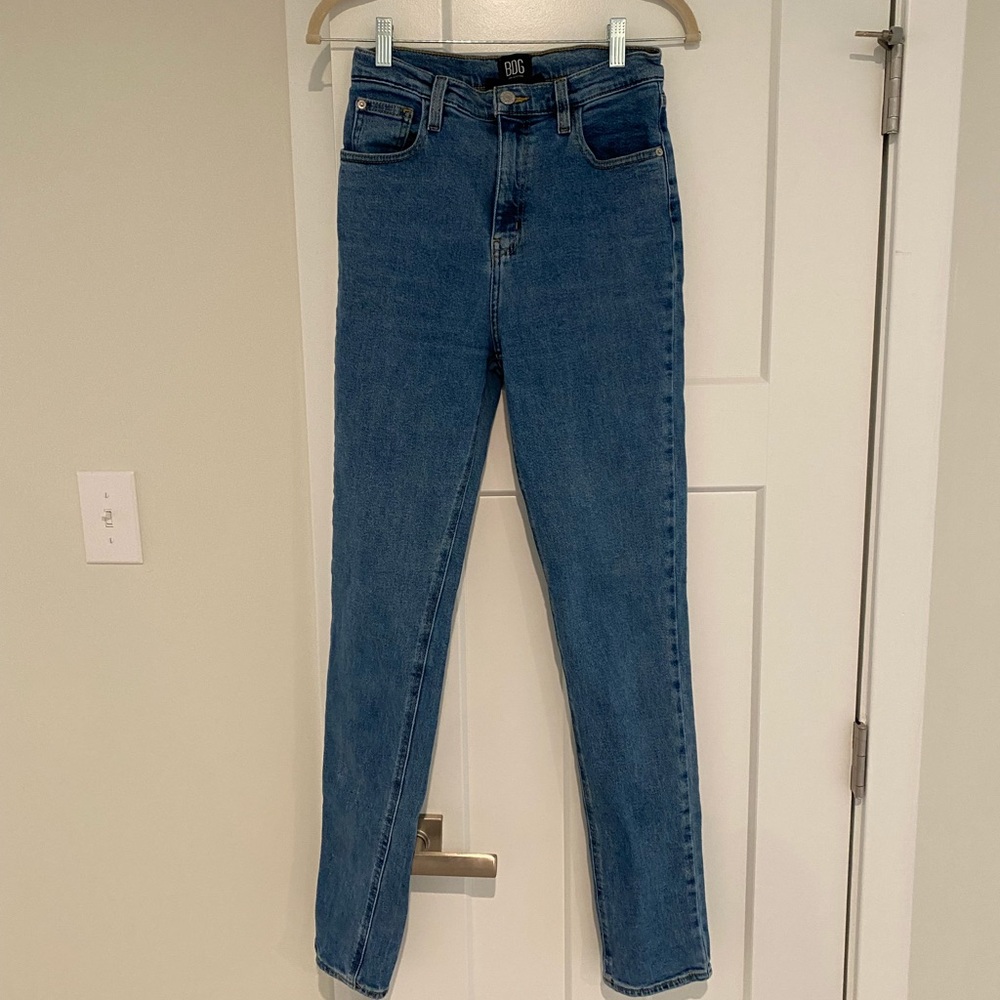 High rise jeans